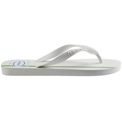 Sandália Havaianas Top Brasil Vibes Branco/Branco 43/44