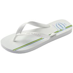 Sandália Havaianas Top Brasil Vibes Branco/Branco 43/44