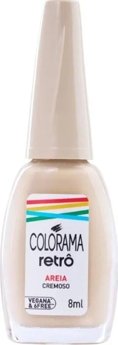 Esmalte Colorama Retro Areia Nude Solto