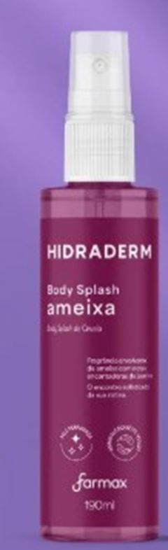 Deo Colônia Body Splash Hidraderm Ameixa 190ml