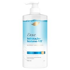 Shampoo Dove Hidratação Com Ácido Hialurônico 600ml