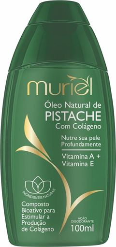 Óleo Corporal Muriel Pistache com Colágeno 100ml