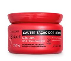 Máscara Capilar Siàge Cauterização dos Lisos 250g