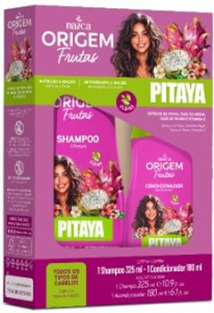 Shampoo e Condicionador Origem Frutas Pitaya 325ml + 180ml