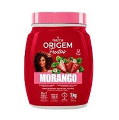 Creme de Tratamento Nazca Origem Frutas 2 em 1 Morango Kg