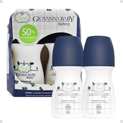 Desodorante Roll-On Giovanna Baby Blueberry Pack 2x50g