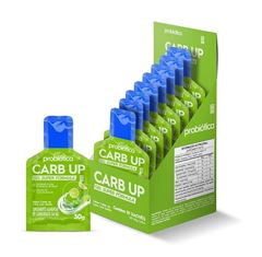 Carb-Up Gel Suplemento Formula Cana com Limão