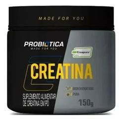 Creatina Pura Probiótica Pote 150g
