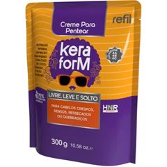 Creme para Pentear Keraform Livre Leve Solto Refil 300g