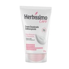 Desodorante Creme Herbissimo Bisnaga Rosa Mosqueta 55g