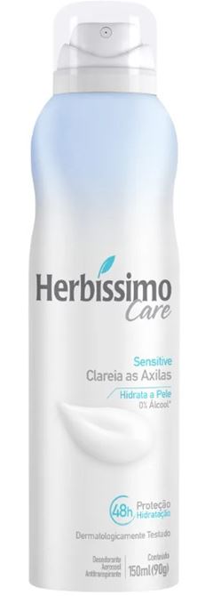 Desodorante Aerosol Herbissimo Care Sensitive 250ml