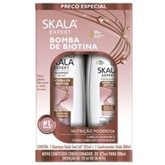 Shampoo + Condicionador Skala Bomba de Biotina 325ml/200ml