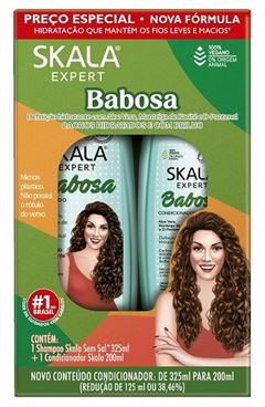 Shampoo + Condicionador Skala Babosa 325ml/200ml