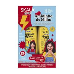 Shampoo + Condicionador Skala Amidinho de Milho 325ml/200ml