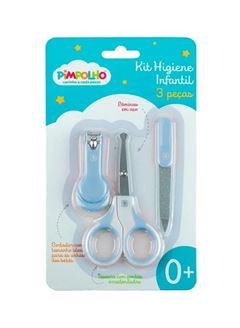 Kit Higiene Pimpolho Bebê 3 Peças Masculino