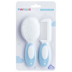 Kit Escova e Pente Pimpolho Bebê Masculino