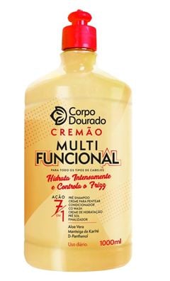 Multifuncional Corpo Dourado Tipo Cacheado Co Wash 500ml