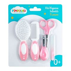 Kit Higiene Pimpolho Bebê 5 Peças Feminino