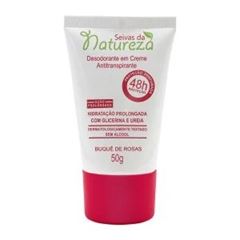 Desodorante Creme Seivas da Natureza Bouquet de Rosas Bisnaga