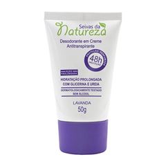 Desodorante Creme Seivas da Natureza Lavanda Bisnaga