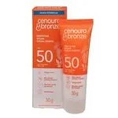 Protetor Solar Cenoura & Bronze Facial FPS50 50g