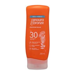 Protetor Solar Cenoura & Bronze FPS30 200ml