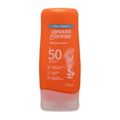 Protetor Solar Cenoura & Bronze FPS50 110ml