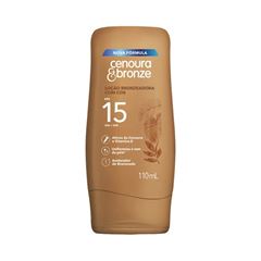 Loção Bronzeadora com Cor Cenoura & Bronze FPS15 110ml