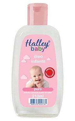 Óleo Infantil Halley Baby Rosa 210ml