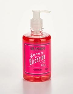 Sabonete Líquido Granado Glicerina Rosa Pote