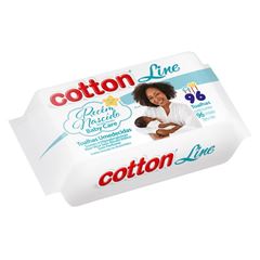 Toalha Umedecida Cotton Line Baby RN 96 Unidades