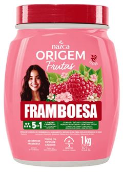 Creme Tratamento Origem Frutas 5 em 1 Framboesa 1kg