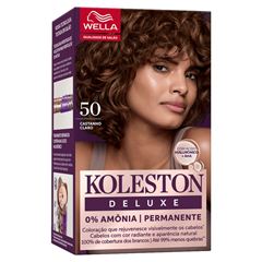 Tintura Koleston Kit Deluxe 5.0 Castanho Claro