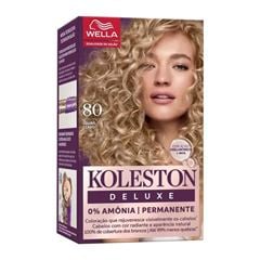 Tintura Koleston Kit Deluxe 8.0 Louro Claro