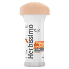 Desodorante Creme Herbíssimo Twist Vanilla 45g
