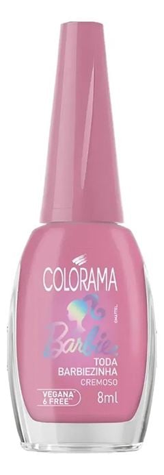 Esmalte Colorama Cremoso Barbie Toda Desejo Barbezinha Solto