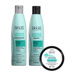 Shampoo + Condicionador Salon Opus Cachos 350ml+250ml
