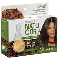 Tintura Natucor Óleo da Amazônia 5.0 Castanho Claro