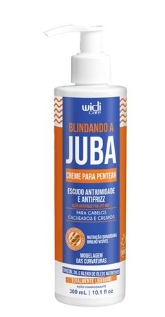 Creme de Pentear Widicare Blindagem da Juba Antiumidade e Antifrizz