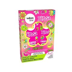 Kit Shampoo e Condicionador S.Line Xerum Multy Vibes Pop