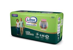 Fralda Calça Lifree Super Conforto Jumbo G/XG 16 Unidades
