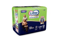Fralda Calça Lifree Extra Absorção Regular G/XG 9 Unidades