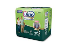 Fralda Calça Lifree Super Conforto Regular P/M 9 Unidades