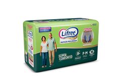 Fralda Calça Lifree Super Conforto Jumbo P/M 16 Unidades