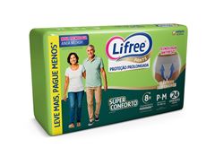Fralda Calça Lifree Super Conforto Hiper P/M 24 Unidades
