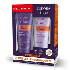 Shampoo e Condicionador Siage Liso Intenso 250ml e 125ml