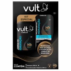 Shampoo e Condicionador Vult Recarga e Hidratação 200ml e 200ml