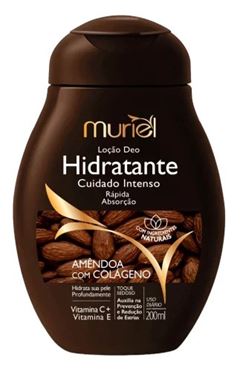 Loção Hidratante Muriel Amêndoas e Colágeno 200ml