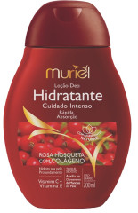 Loção Hidratante Muriel Rosa Mosqueta e Colágeno 200ml