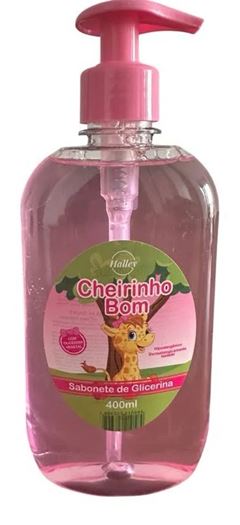 Sabonete Líquido Infantil Cheirinho Bom Rosa 400ml